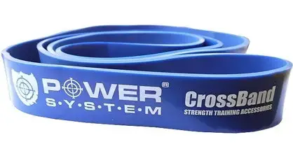Эспандер-петля (резинка для фитнеса и кроссфита) Power System PS-4054 CrossFit Level 4 Blue (сопротивление 22-50 кг) купить недорого в Украине, фото 4