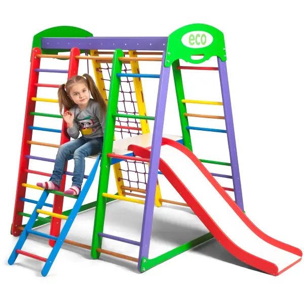 Спортивный комплекс для дома SportBaby «Акварелька Plus 2» купить