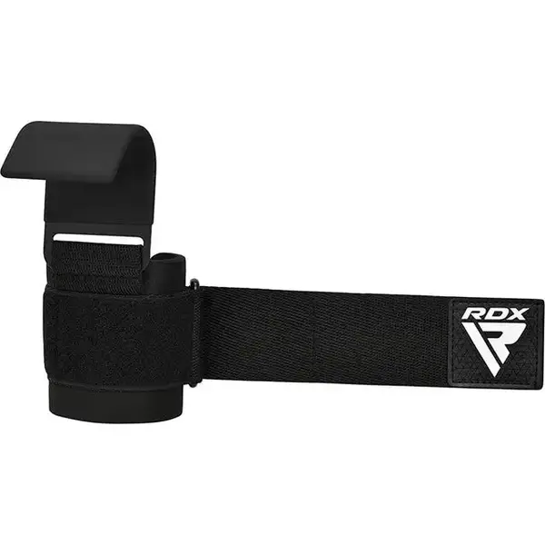 Крюки для тяги на запястье RDX W5 Gym Hook Strap Black Plus купить недорого в Украине, фото 4