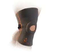 Наколенник MadMax MFA-297 Knee Support with Patella Stabilizer Dark Grey/Orange M купить