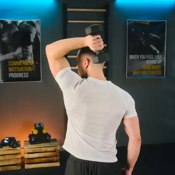 Гантелі для фітнесу неопренові TREX Sport TX-030VD 2x3 кг купити недорого в Україні, фото 4