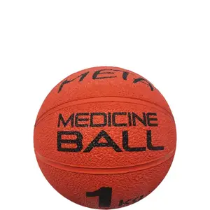 Медбол Meta Colour Medicine Ball 1 kg помаранчевий Уні 19,5 см купити