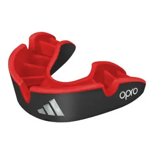 Капа дитяча Adidas/Opro Silver | чорно/червона | Adidas ADIBP32 купити