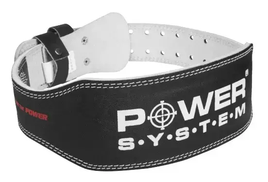 Пояс для тяжелой атлетики Power System PS-3250 Power Basic кожаный Black M купить