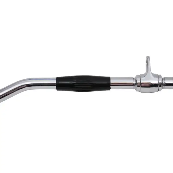 Ручка для верхней тяги York Fitness 91см изогнутая с резиновыми рукоятками, хром. купить недорого в Украине, фото 5