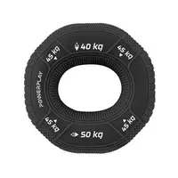 Эспандер кистевой силиконовый PowerPlay PP-4331 Hand Grip Hard 40-45-50 кг. Черный купить
