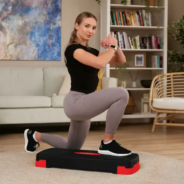 Степ платформа Hop-Sport HS-PP033AS чорно-червона купити недорого в Україні, фото 5