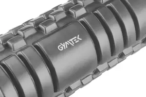 Масажний ролик Gymtek для йоги та фітнесу EVA 45см сірий купити