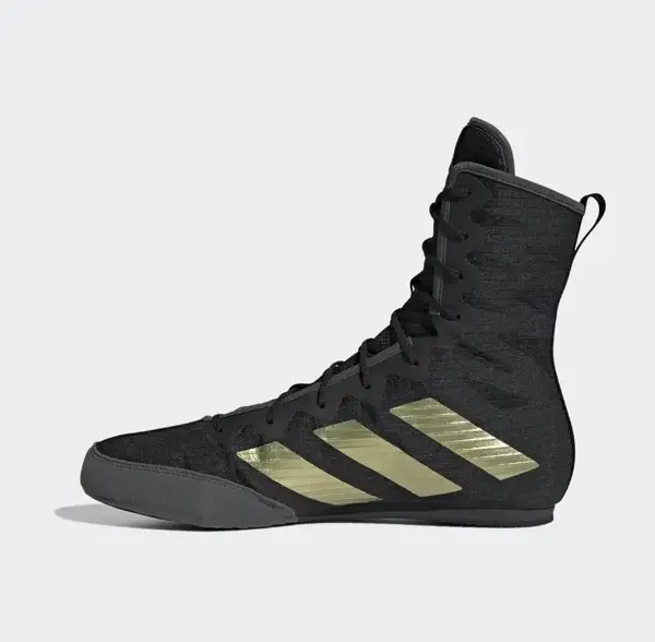Обувь для бокса (боксерки) ADIDAS Box Hog 4 GZ6116 | Черный/Золотой | 39 | Стопа 25.5 см купить недорого в Украине, фото 7