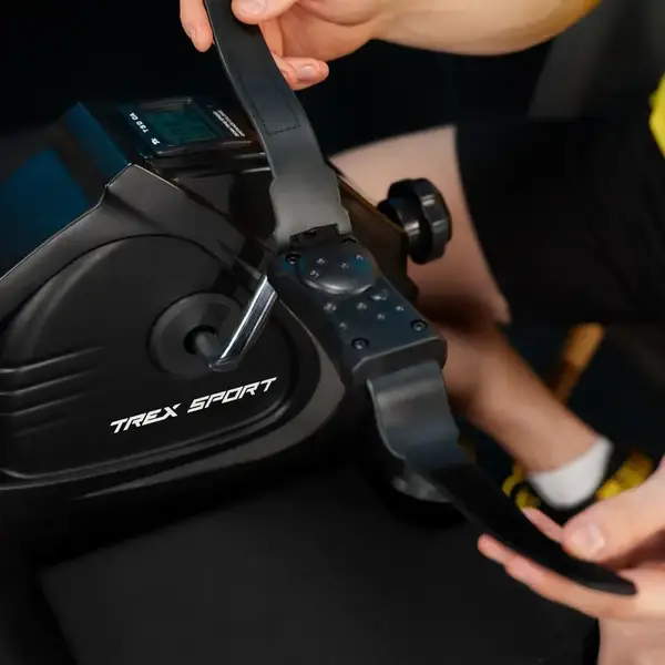 Міні велотренажер 2в1 Trex Sport TX-120BB BOIL реабілітаційний чорний купити недорого в Україні, фото 4