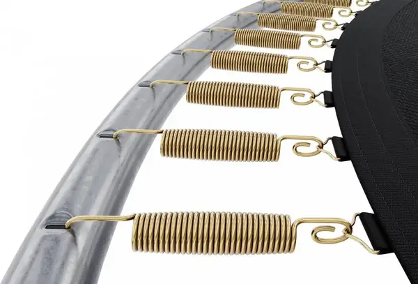 Батут Zipro Jump Pro с наружной сеткой 14 футов 435 см черно-зеленый купить недорого в Украине, фото 6