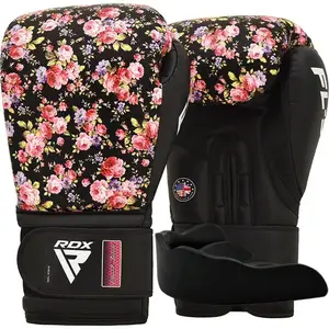 Боксерские перчатки RDX FL-5 BLACK-8 унций (капа в комплекте) купить