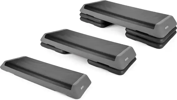 Степ-платформа Gymtek 3-х рівнева сіра купити недорого в Україні, фото 7