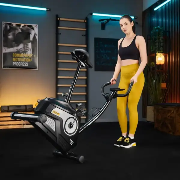 Велотренажер Trex Sport TX-400MB RECK магнітний чорно-білий купити недорого в Україні, фото 15