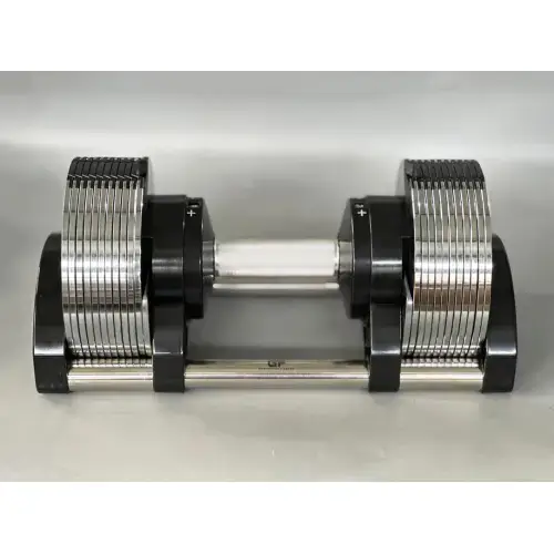 Гантелі набірні 3-20 кг Generation Fitness GF3-20kg (хром) - пара купити недорого в Україні, фото 5