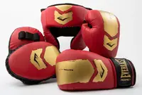 Комплект для боксу Everlast PROSPECT 2 BOXING KIT червоний, золотий Діт OSFM Комплект для боксу Everlast PROSPECT 2 BOXING KIT червоний, золотий Діт OSFM купити