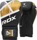 Боксерские перчатки RDX F7 Ego Black Golden 14 унций (капа в комплекте) купить