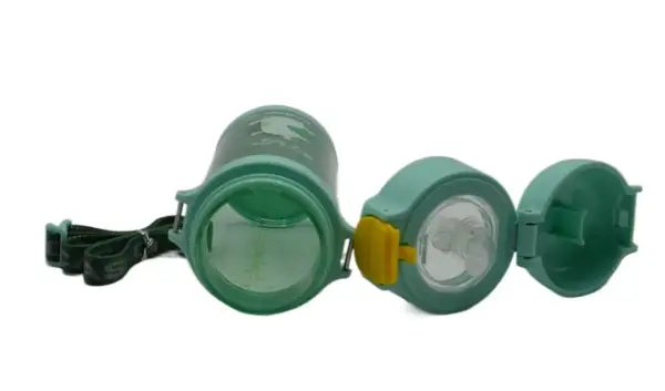 Бутылка для воды CASNO 690 мл KXN-1219 Зеленая (Зебра) с соломинкой TRITAN купить недорого в Украине, фото 4