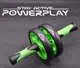 Колесо для преса подвійне PowerPlay 4327 Dual-Core Ab Wheel Чорно-зелене купити
