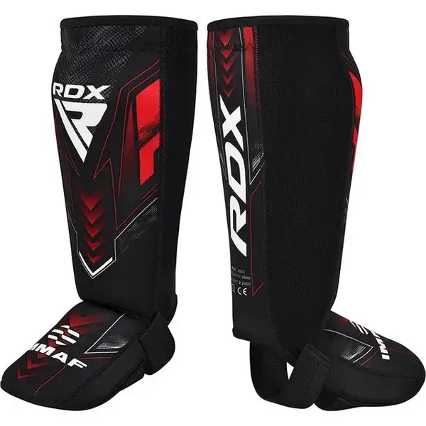 Защита для голеней и стоп RDX NEOPRENE SHIN INSTEP IMMAF-1-RED-L купить недорого в Украине, фото 2