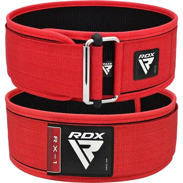 Пояс для тяжелой атлетики RDX RX1 Weight Lifting Belt RED-L купить недорого в Украине, фото 2