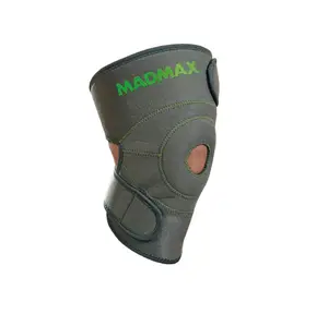 Наколінник MadMax MFA-295 Zahoprene Universal Knee Support Dark Grey/Green (1шт.) купити