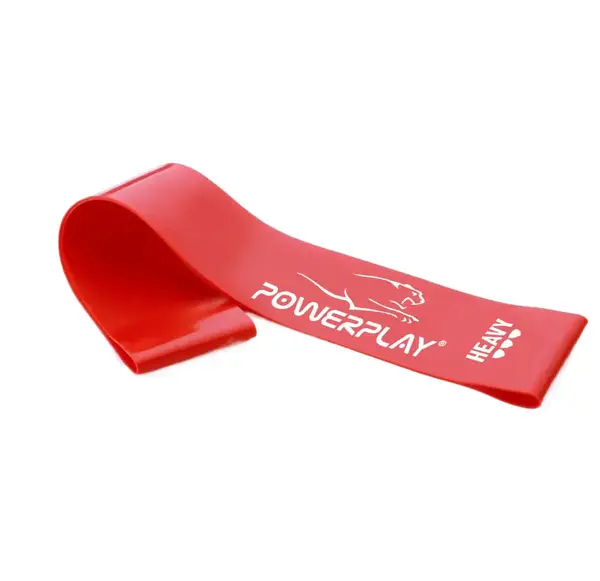 Резинка для фітнесу PowerPlay 4114 Mini Power Band 1.2мм. Heavy Червона (11 кг) купити