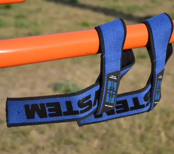 Лямки для тяги Power System PS-3401 Lifting Straps Duplex Black/Blue купити недорого в Україні, фото 5