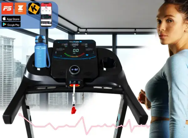 Беговая дорожка электрическая THUNDER REACT-S-BLACK купить недорого в Украине, фото 5