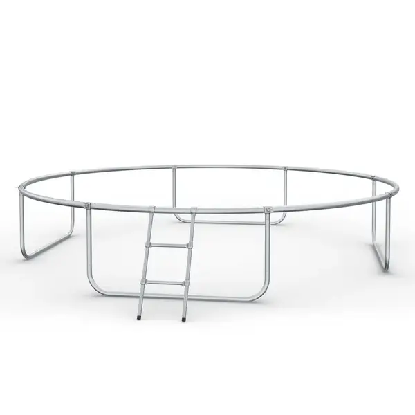 Батут Zipro Jump Pro Premium с внутренней сеткой 14 футов 435 см черно-зеленый купить недорого в Украине, фото 9