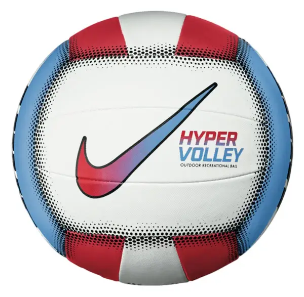 М'яч волейбольний Nike HYPERVOLLEY 18P 05 білий, блакитний, червоний Уні 5 купити
