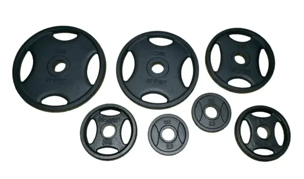 Скамейка для жима универсальная ReadMeBlack + олимпийская штанга с металлическими дисками 65 кг RN-Sport купить недорого в Украине, фото 9