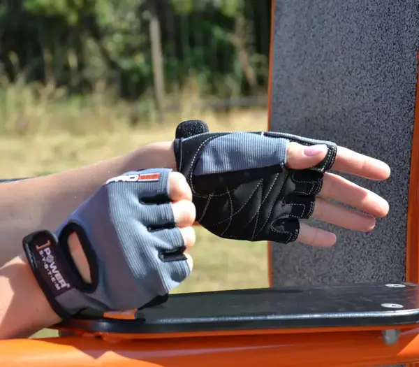 Перчатки для фитнеса Power System PS-2250 Pro Grip Grey XS купить недорого в Украине, фото 7
