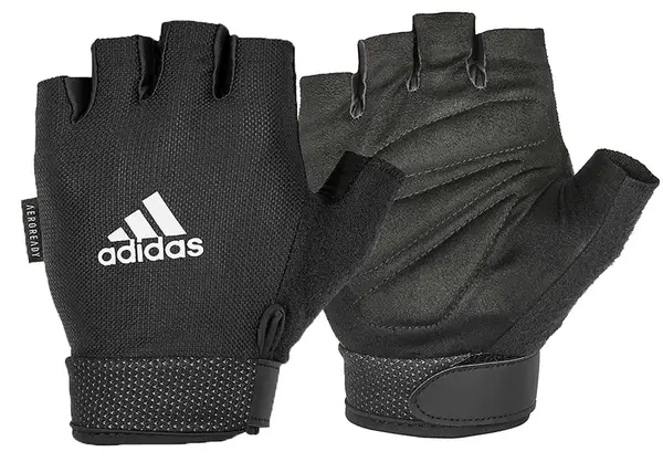 Рукавички для тренінгу Adidas Essential Adjustable Gloves чорний Уні S купити