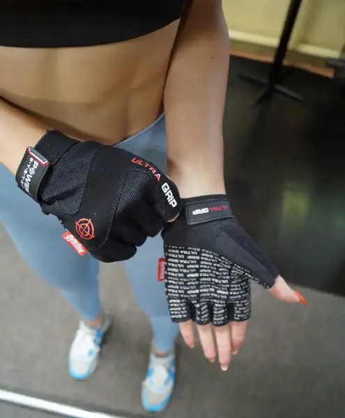 Перчатки для фитнеса Power System PS-2400 Ultra Grip Black L купить недорого в Украине, фото 8