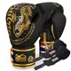 Боксерские перчатки Phantom Muay Thai Black Gold 12 унций (Бинты 4м. в подарок) купить недорого в Украине, фото 18231