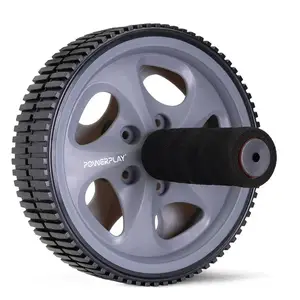 Колесо для преса PowerPlay PP-4345 Exercise Wheel (d16.5cm.) Сіре купити