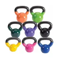 Гиря чугунная с виниловым покрытием 18 кг Generation Fitness FF51F1A-18kg купить