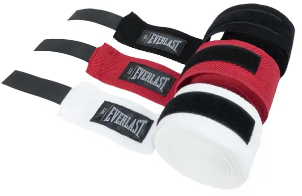 Бинти Everlast CORE HANDWRAPS 3 PACK чорний, білий, червоний Уні 120 (304,8 см) купити недорого в Україні, фото 4