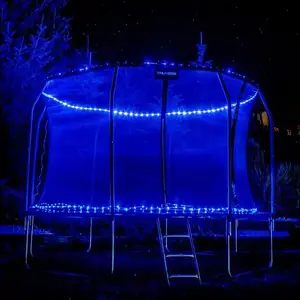 Батут THUNDER INSIDE ELITE с внутренней сеткой 10 футов 312 см черно-голубой купить