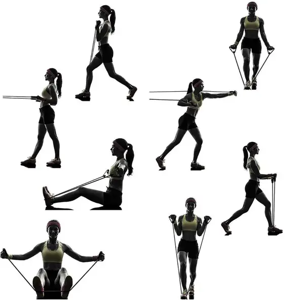 Эспандер трубчатый с ручками York Light, желтый купить недорого в Украине, фото 8