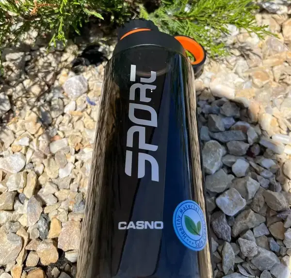 Пляшка для води CASNO 1000 мл KXN-1236 Чорна купити недорого в Україні, фото 7