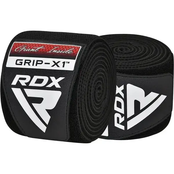 Бинти на коліна RDX K1 GYM Knee Wraps Full Black купити недорого в Україні, фото 5