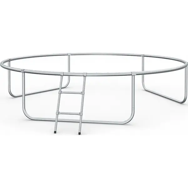 Батут Zipro Jump Pro с внутренней сеткой 10 футов 312 см черно-зеленый купить недорого в Украине, фото 3