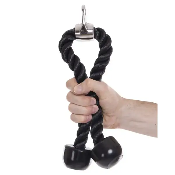 Канат для тяги York Fitness подвійний хват на трицепс купити недорого в Україні, фото 6