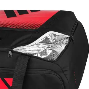 Сумка-рюкзак Adidas Duffle Bag з логотипом Boxing | чорний/червоний | BADUM01BX купити