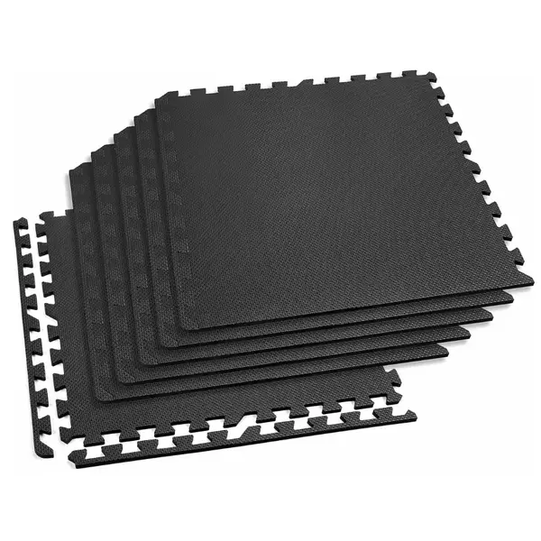 Мат-пазл Gymtek EVA 121х181, 5х1см 6 частин чорний купити недорого в Україні, фото 4