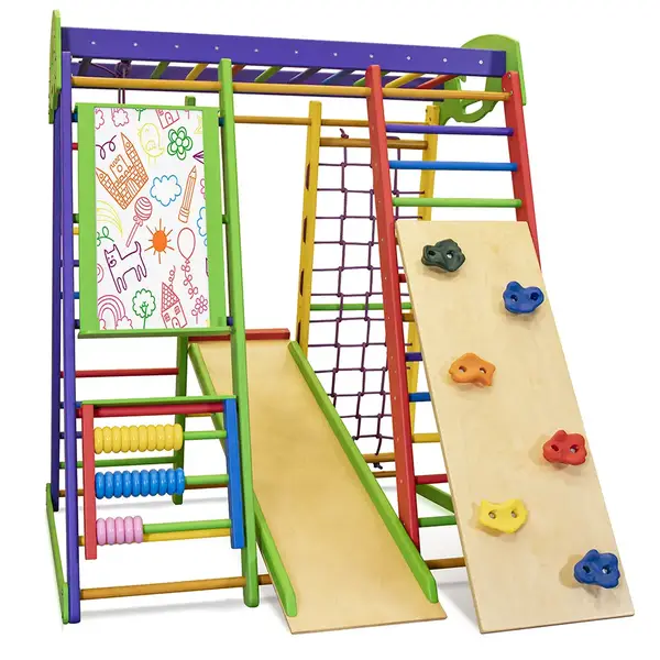 Спортивный комплекс для дома SportBaby «Акварелька 1» купить недорого в Украине, фото 4