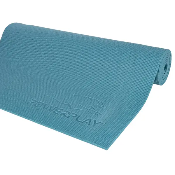 Килимок для йоги та фітнесу PowerPlay 4010 PVC Yoga Mat Зелений (173x61x0.6) купити недорого в Україні, фото 5