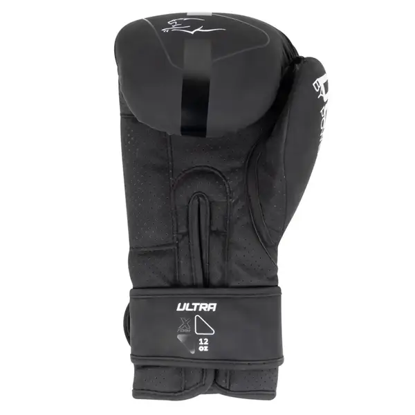 Боксерські рукавиці PowerPlay 3024 Ultra Mat Чорно-Білі 10 унцій купити недорого в Україні, фото 3